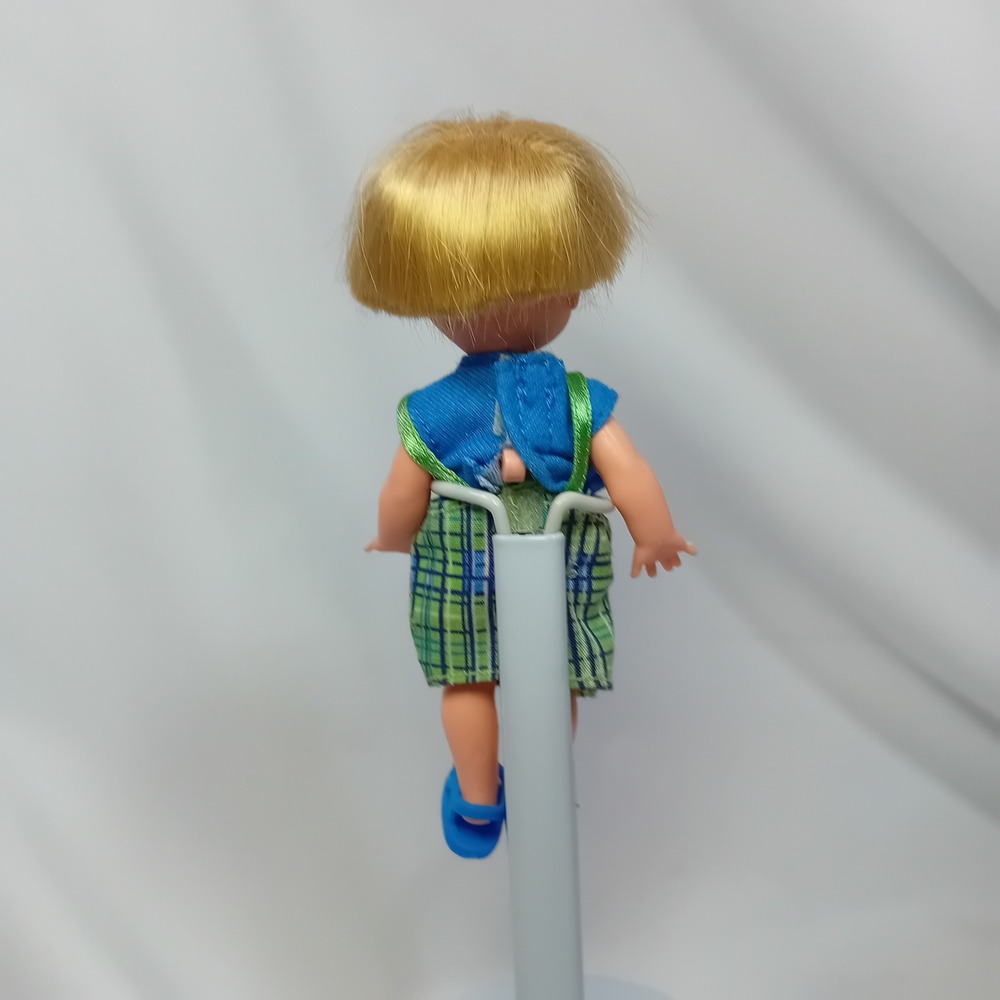 1996 VTG Y2K Tommy Baby Brother Of Ken Kelly Barbie Friend Babydoll Redressed 4" - Picture 7 of 14
